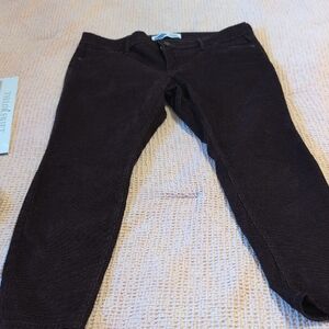 Old Navy Women’s Burgundy Skinny Corduroy Jeans